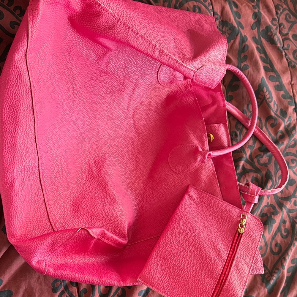Stylish Pink Tote Bag